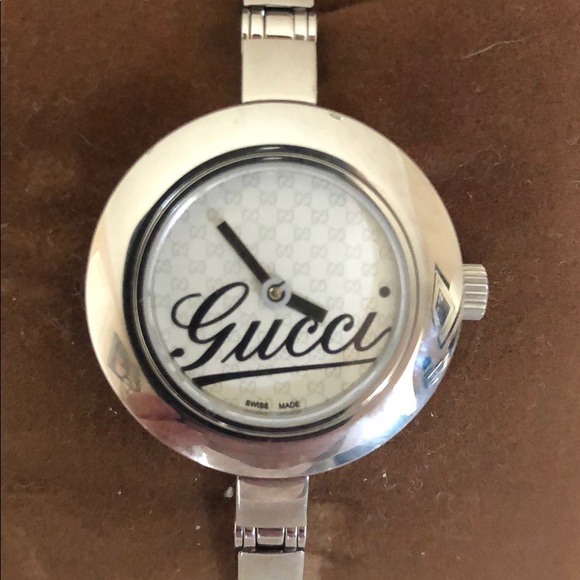 😍Mint Gucci Stainless Steel Bangle watch - Picture 8 of 8